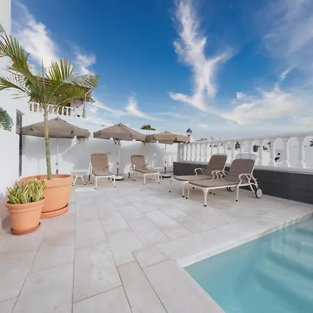 别墅 Casa San Valentin Con Piscina Privada 卡门港
